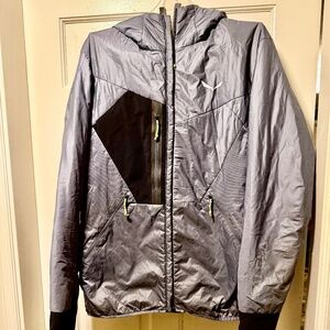 Salewa Men's GrayVitatual Wind resistant /Water Repellent Jacket size L
